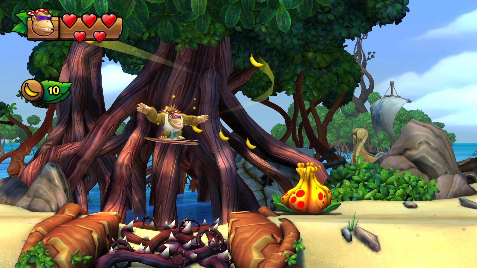 Enhanced DKCTF IMG Funky Town